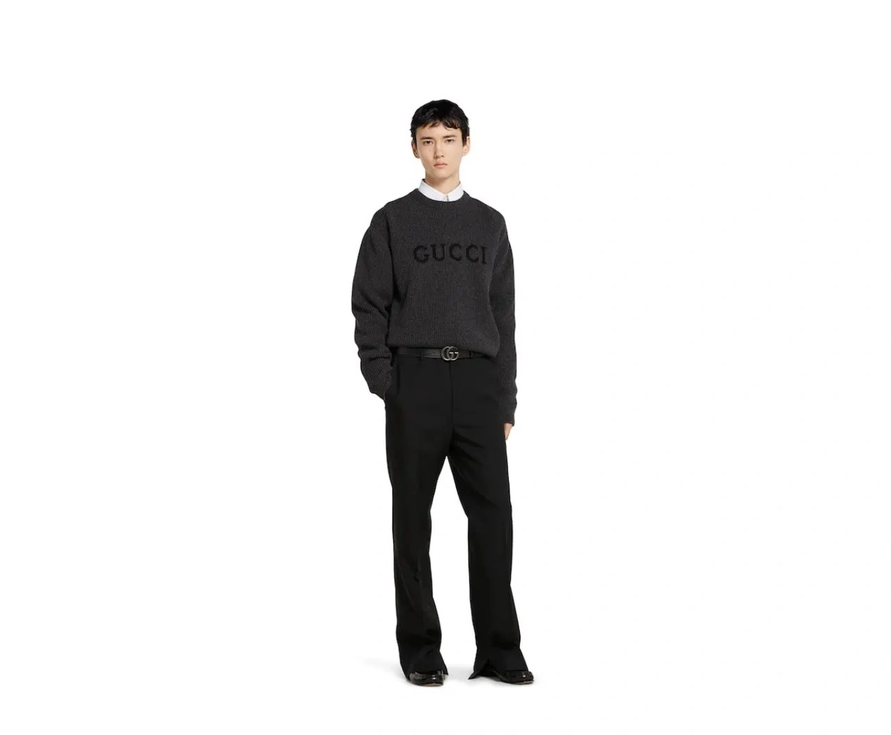 wg.luxury-- 6u33i cashmere oversize item: E-F443J1829H